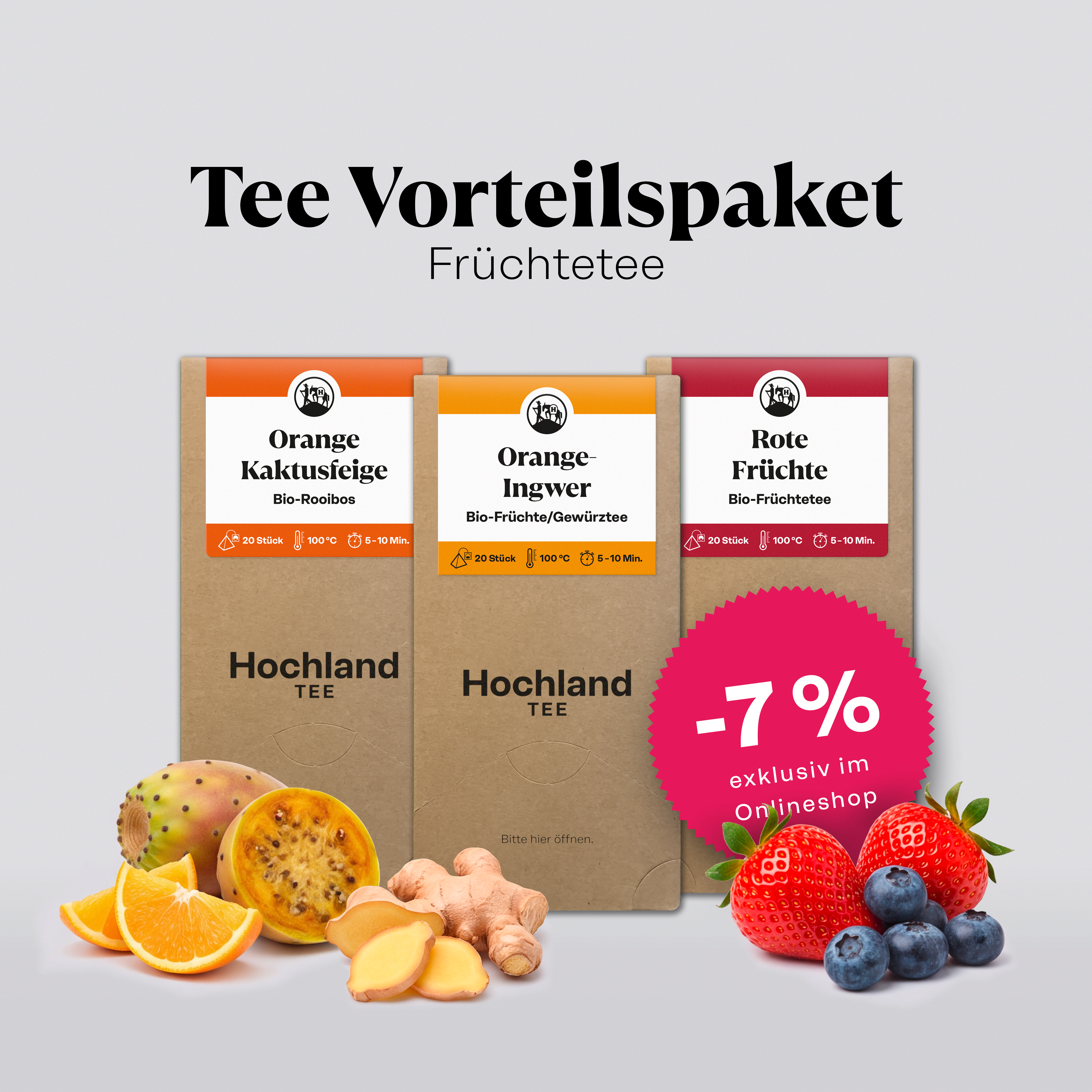 Früchtetee Vorteilspaket