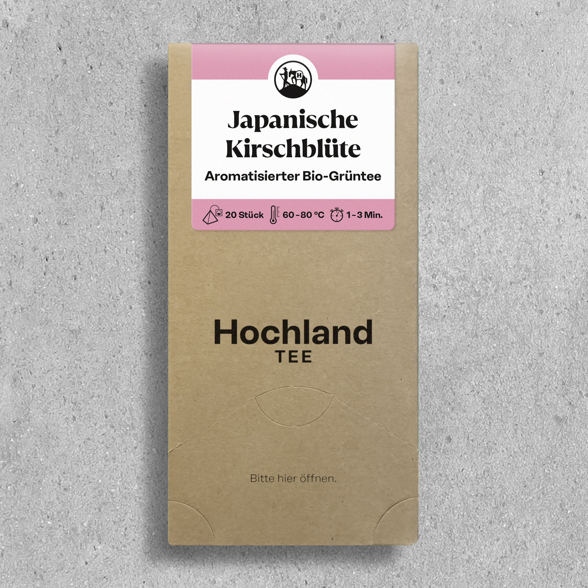 Bio Japanische Kirschblüte TAB 20er SB DE-ÖKO-039