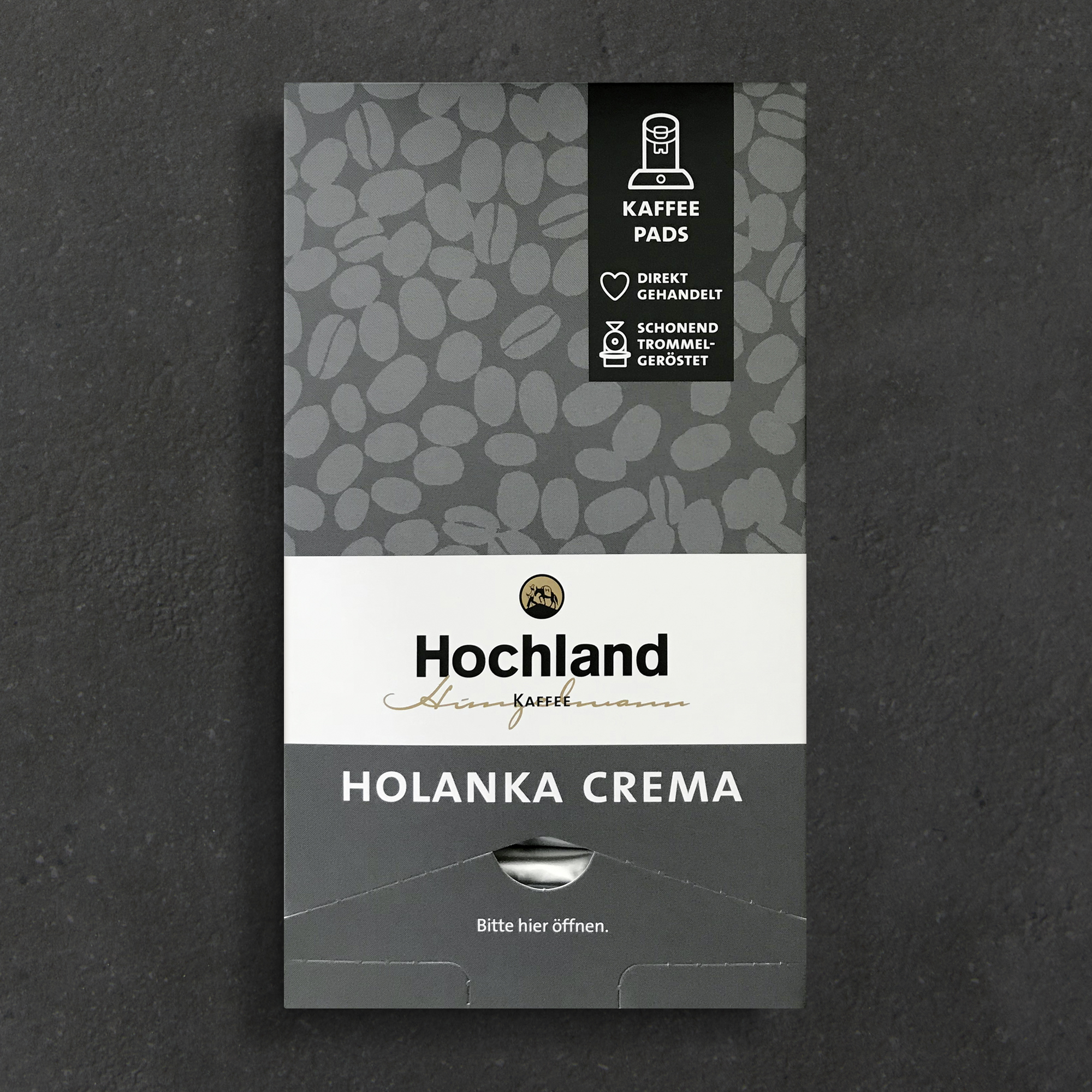 Kaffeepads 135g Holanka Crema (18Stk.Spenderbox)