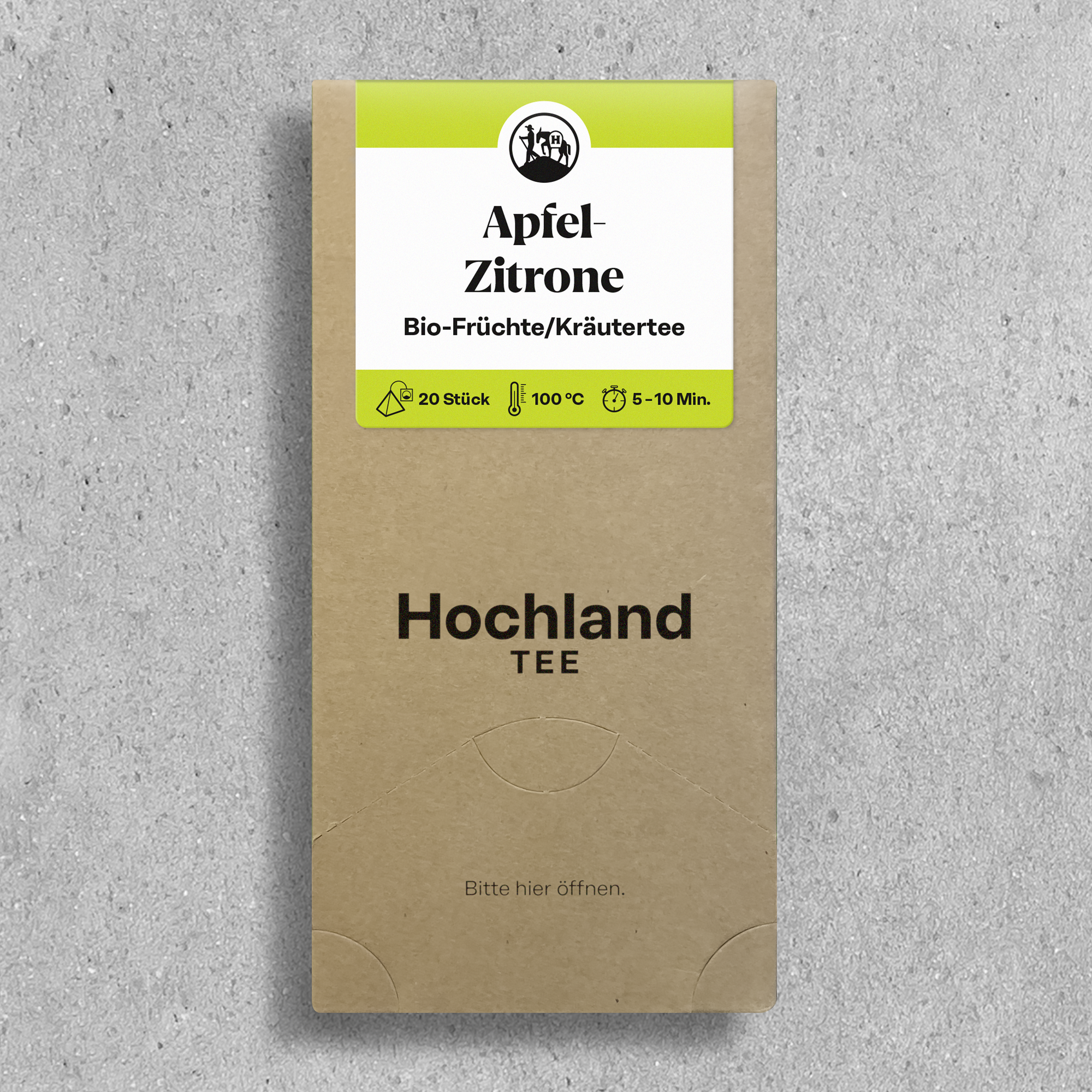 Bio Apfel Zitrone TAB 20er SB DE-ÖKO-039