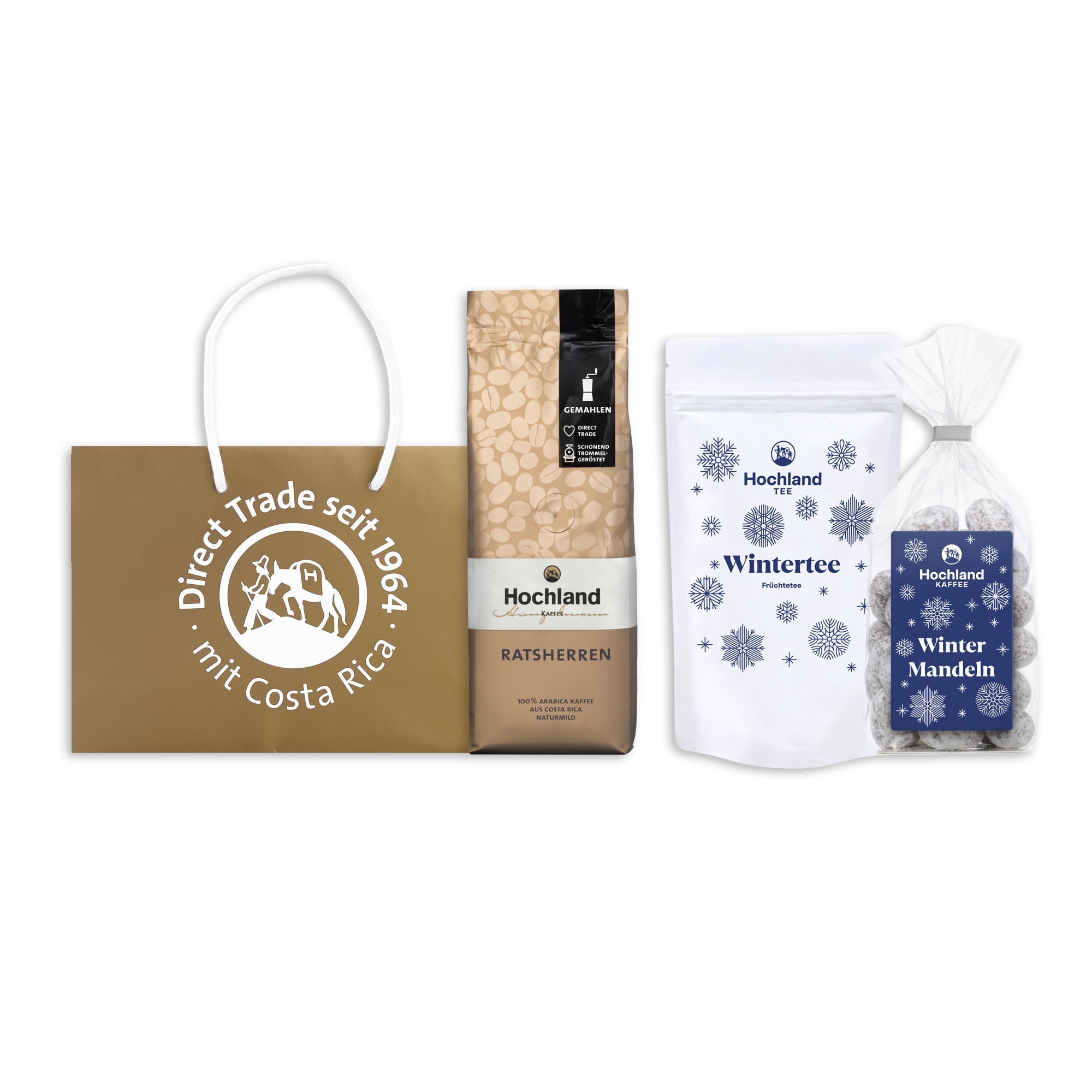 Präsent: Weihnachtsgeniessertüte (gemahlen)