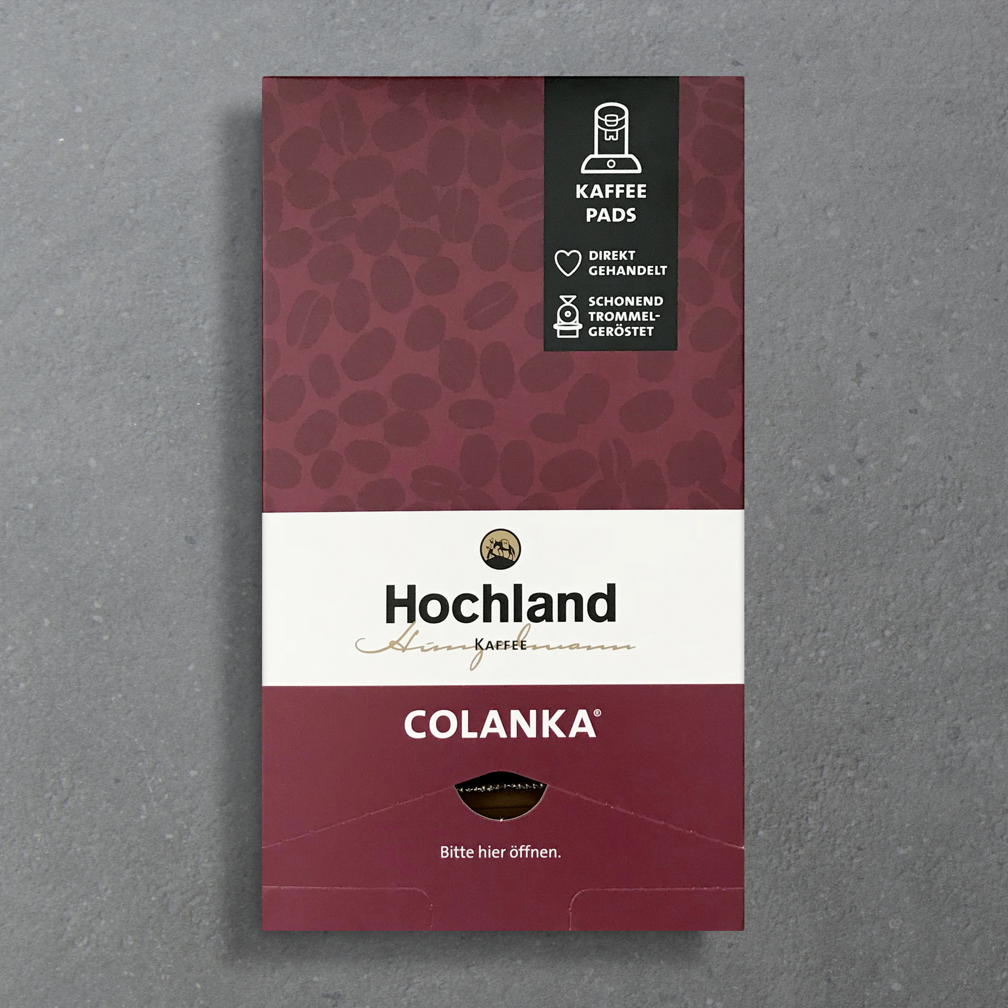 Kaffeepads 135g Colanka (18Stk.Spenderbox)